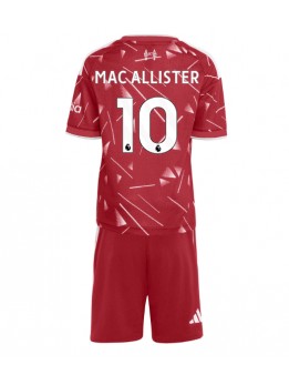 Otroški Nogometna dresi replika Liverpool Alexis Mac Allister #10 Domači 2026-27 Kratek rokav (+ hlače)